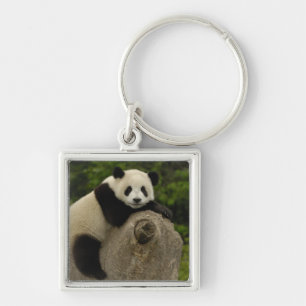 Chaveiro bebê de panda gigante