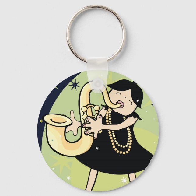Chaveiro bebê jazz (Frente)