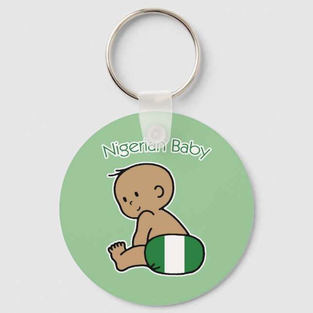 Chaveiro Bebê nigeriano (Frente)