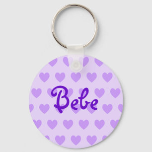 Chaveiro Bebe no roxo