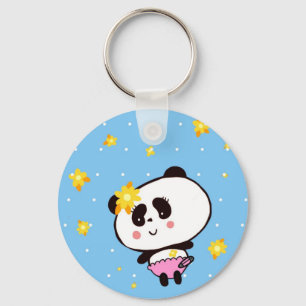 Chaveiro Bebê Panda bonito perxonalizado