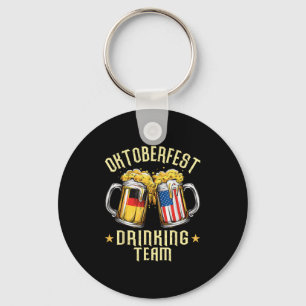 Chaveiro Bebendo Team Beer Mugs Adultos Americanos Alemães