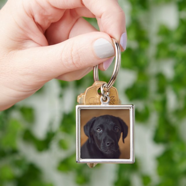 Chaveiro Bebês Mais Pobres | Labrador Preto (Mão)