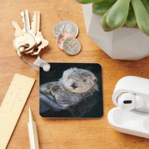 Chaveiro Bebês Mais Pobres   Lontra marítima flutuante