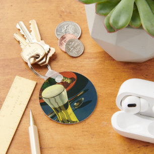 Chaveiro Bebidas Alimentícias Antigas, Copo de Cerveja, Jan