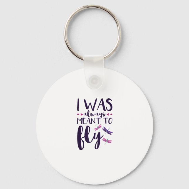 Chaveiro Bebidas Que Sempre Quis Voar Dragonfly (Frente)