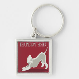 Chaveiro bedlington terrier