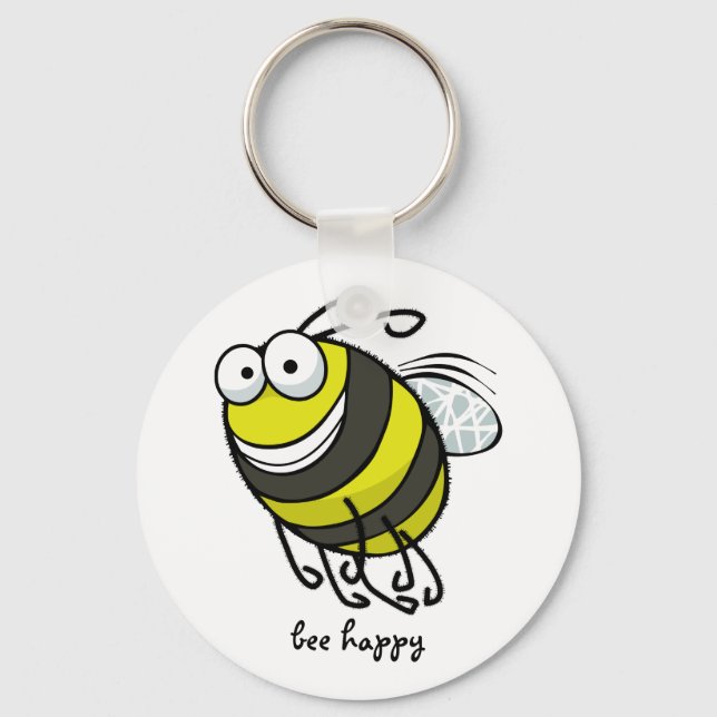 Chaveiro Bee Happy (Frente)