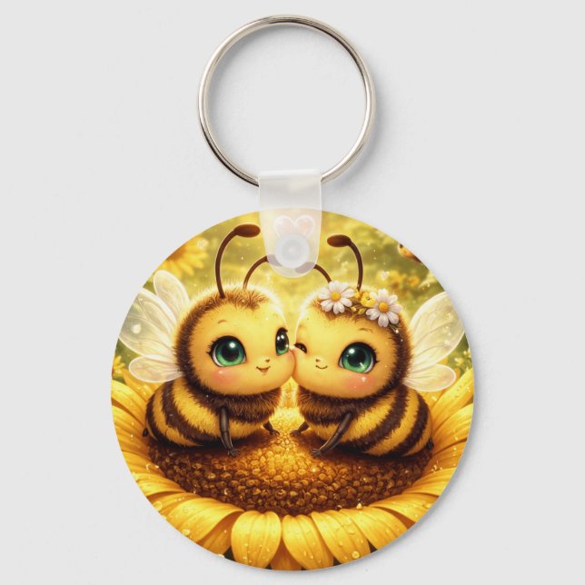 Chaveiro BEE Mine Sunflower (Frente)