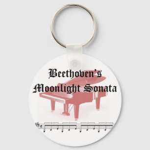 Chaveiro beethovens monlight sonata presentes