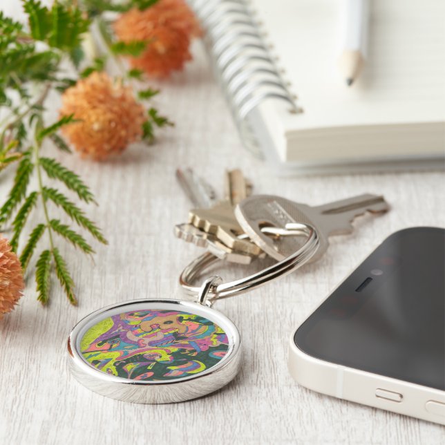 Chaveiro Behold, Abstrato original (Lateral)