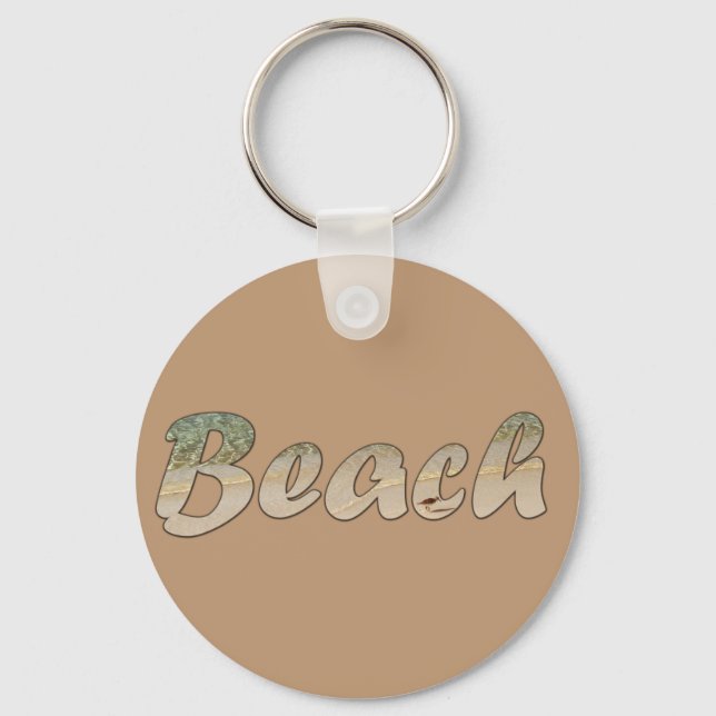 Chaveiro Beige Beach (Frente)