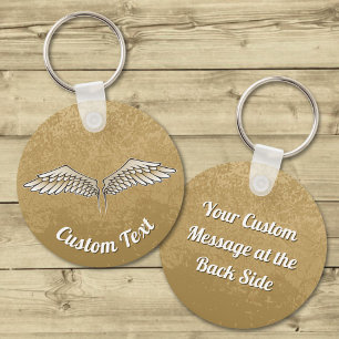 Chaveiro Beige Wings