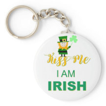 Beija-Me Sou Irlandês Key Chain