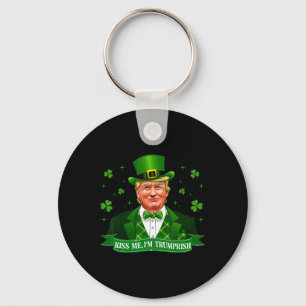 Chaveiro Beije-Me Engraçado Trump 2024 Patrick Day Patrioti