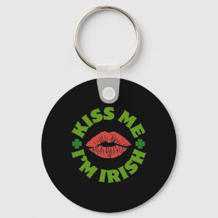 Chaveiro Beije-me Eu Sou Irlandês Celebração do Dia de São