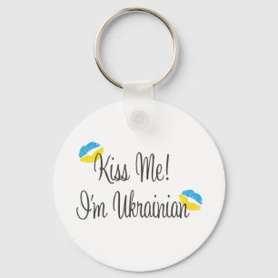 Chaveiro Beije-me! Eu sou ucraniano