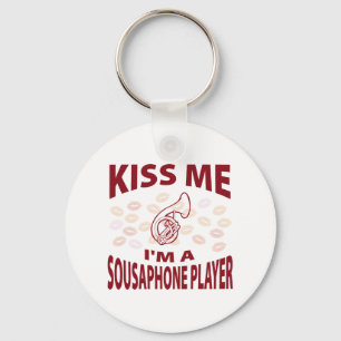 Chaveiro Beije-me que eu sou um jogador do Sousaphone