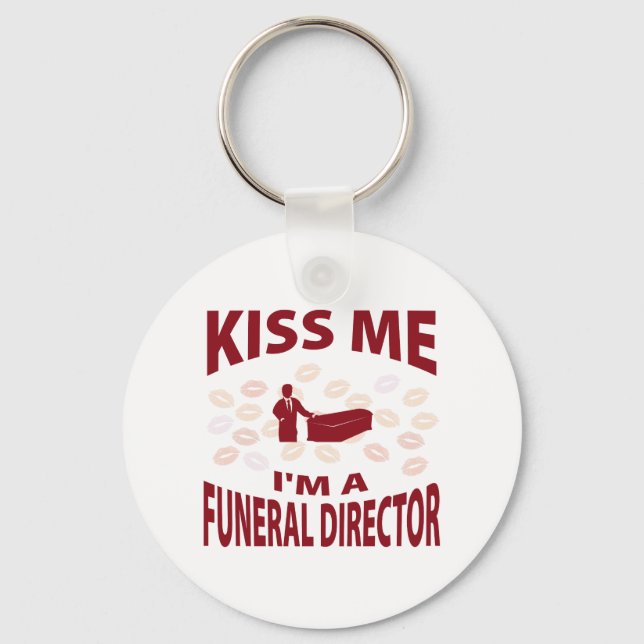 Chaveiro Beije-me Sou Diretor Funeral (Frente)