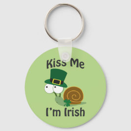 Chaveiro Beije-me, sou irlandês