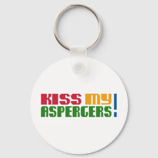 Chaveiro Beije meus Aspergers! (Mês de Advertência do Autis