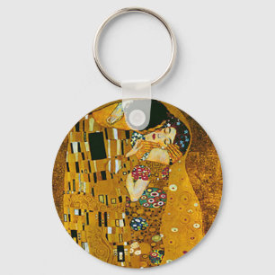 Chaveiro Beijo, Bela Arte por Klimt,