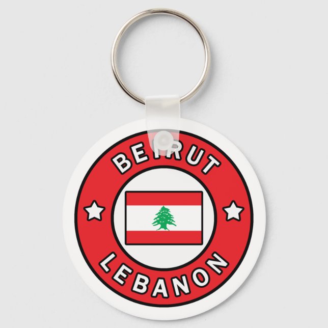 Chaveiro Beirute Líbano (Frente)