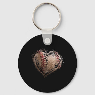 Chaveiro Beisebol Heart Happy Valentines Day Baseball Boy G