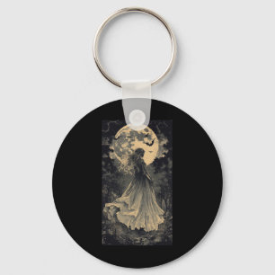 Chaveiro Bela Bruxa Fantasia Gótica Vampiro Luar