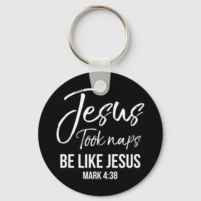 Chaveiro Bela Cristã Mamãe Jesus Tocou Naps Como Jesus M (Frente)