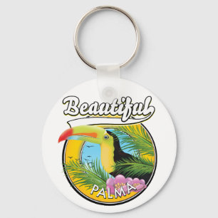 Chaveiro Bela Palma, logotipo do tucano Cartão postal