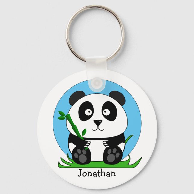 Chaveiro Bela Panda Personalizada (Frente)