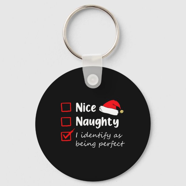 Chaveiro Bela Vadia Que Eu Identifico Como Um Natal Perfeit (Frente)