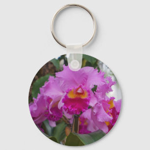 Chaveiro Beleza de Orquídea