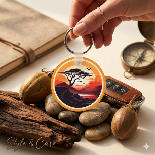 Chaveiro Beleza Natural - Perfeito para Amantes da Natureza