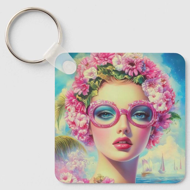 Chaveiro Beleza Tropical Retroativa (Frente)