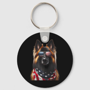 Chaveiro Belga Cão De Tervuren 4 De Julho Independente Amer