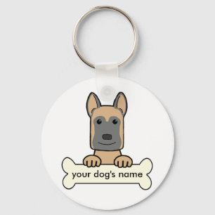 Chaveiro Belga Malinois