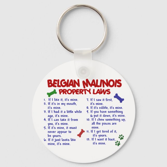 CHAVEIRO BELGA MALINOIS PL2 (Frente)