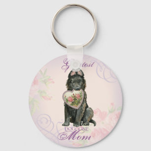 Chaveiro Belga Sheepdog Heart Mãe