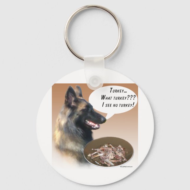 Chaveiro Belga Tervuren Turquia (Frente)