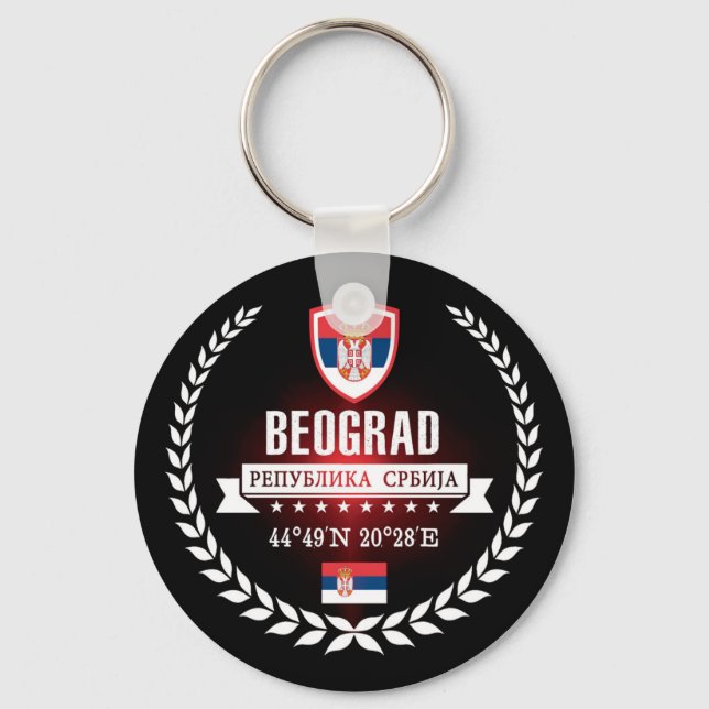 Chaveiro Belgrado (Frente)