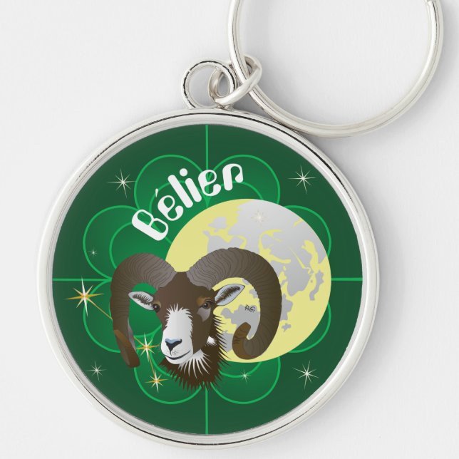 Chaveiro Bélier 21 mars au 20 avril Porte-clés (Frente)