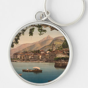 Chaveiro Bellagio mim, lago Como, Lombardy, Italia