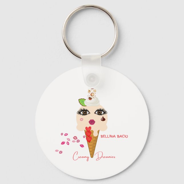 Chaveiro Bellina Bacio Creamy Dreamies (Frente)