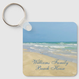 Chaveiro Belo nome personalizado da casa de praia Foto cost