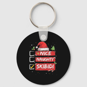 Chaveiro Belo Skibidi List Santa Claus Sarcastic