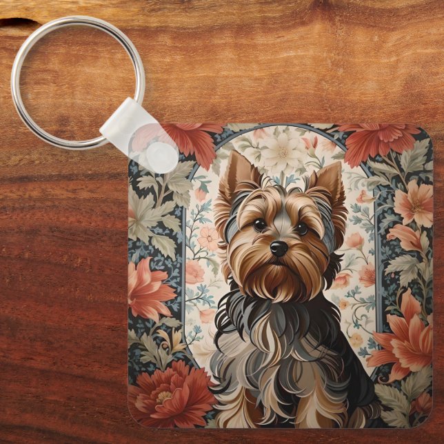 Chaveiro Belo Yorkie | Yorkshire Terrier Portrait (Frente)
