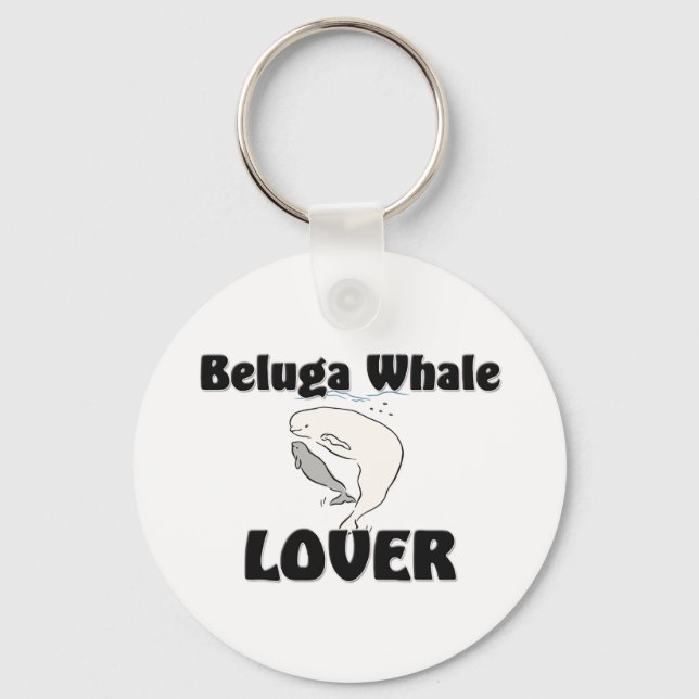 Chaveiro Beluga Whale Lover (Frente)