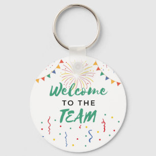 Chaveiro Bem-vindo à Equipe Novo Trabalho de Funcionário Be